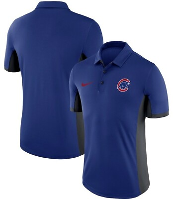 #ad Chicago Cubs Nike Men#x27;s Franchise Performance Royal Blue Polo Shirt size 3XL
