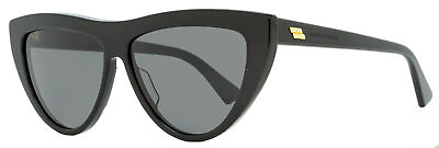 #ad Bottega Veneta Cat Eye Sunglasses BV1018S 001 Black 57mm 1018