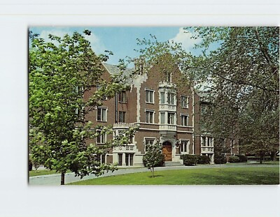 #ad Postcard Lucina Ball Hall Ball State University Muncie Indiana USA