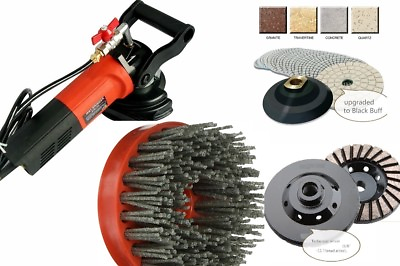 #ad Wet Polisher Diamond Pad Antiquing Brush grinding cup granite stone marble