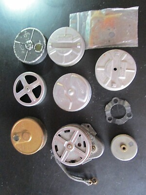 #ad Misc. Electric Clock Motor Parts Only AS IS NO RETURNS $10.00