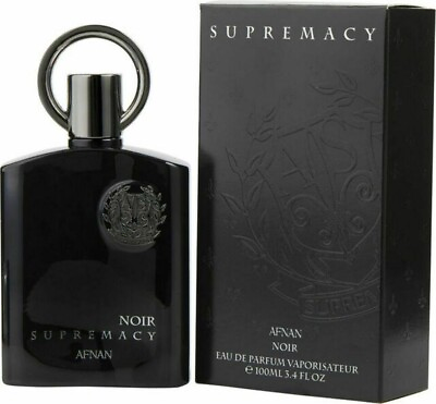#ad Supremacy Noir by Afnan cologne for men EDP 3.3 3.4 oz New in Box