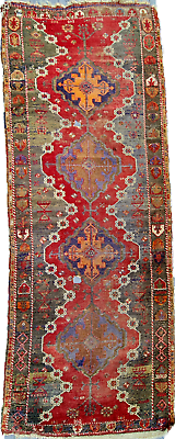 #ad Runner Rug Anatolian rug Kitchen 4x10 rug Stair kilim rug Dining room rug
