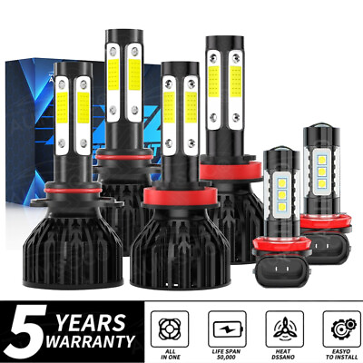 #ad For 2015 2020 GMC Terrain SLE SLT Sport Utility LED Headlight Fog Light Bulb A