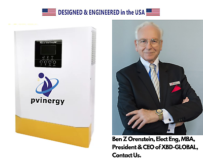 #ad Hybrid Inverters MPPT 5KW 220VAC 48V Designed and Engineered in USA.