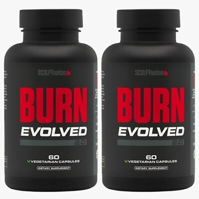 #ad 2 Pack Burn Evolved Sculptnation Fat Burner Weight Loss Hot Muscles Thermogenic