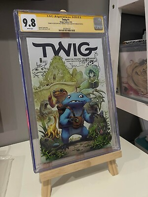 #ad Twig #1 CGC SS 9.8 Double Signature amp; Remarque by Skottie Young amp; Kyle Strahm
