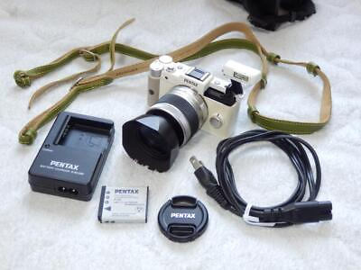 #ad Canon Used camera 576 Shot New PENTAX Q Lens Kit White