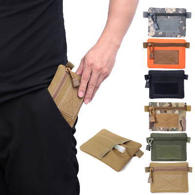 #ad Tactical Key Card Case Pouch Wallet Portable Key Bag Mini Coin Purse Pocket Bags $9.99