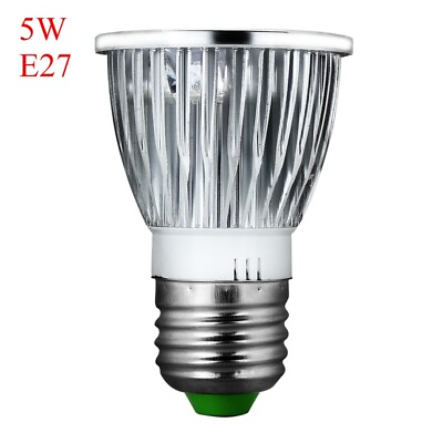 #ad 4W 5W E27 GU10 MR16 UV Ultraviolet Purple LED Spotlight Lamp AC 85 265V Bulb