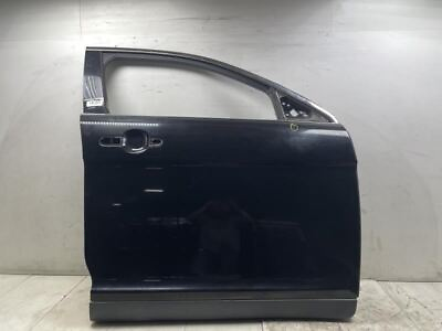 #ad 2013 19 FORD TAURUS POLICE PACKAGE FRONT RIGHT PASSENGER DOOR SHELL SHADOW BLACK