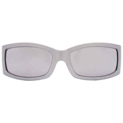 #ad Dolce and Gabbana Light Grey Mirror Silver Wrap Unisex Sunglasses DG6188 34156G
