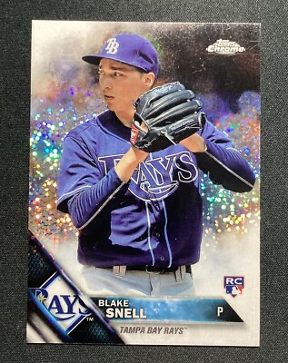 #ad 2016 Topps Chrome Update Blake Snell #HMT26 Rookie RC