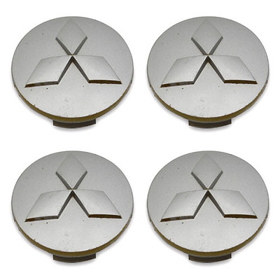 #ad Mitsubishi Lancer MR554097 Wheel Center Caps Hubcaps Set of 4 08 09 10 11 12 15