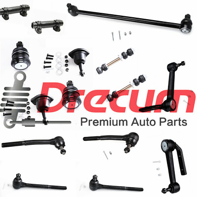 #ad 15PC Tie Rod Linkages Center Link Ball Joint Set For Safari Astro 1990 2005 RWD $206.98