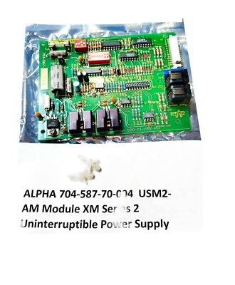 #ad ALPHA 704 587 70 004 USM2 AM Module XM Series 2 UPS