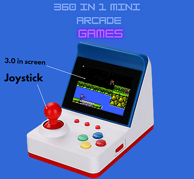 #ad 360 in 1 Mini arcade Games Retro Mini Arcade Mini Handled Game Retro