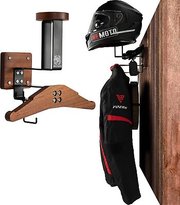#ad OneTigris Motorcycle Helmet Holder Wall Mount Tactical Gear Holder with Helm...