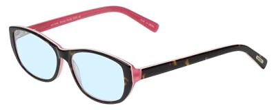 #ad Eyebobs Hanky Panky Ladies Blue Light Blocking Eyeglasses Cateye Tortoise Pink