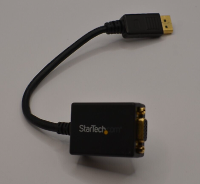 #ad Startech DisplayPort To VGA Video Adapter Converter DP2VGA2 *FREE SHIPPING*