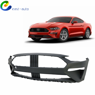 #ad Fit For 2018 2021 Ford Mustang Ecoboost GT Front Bumper Cover With Tow Hook Hole $278.14