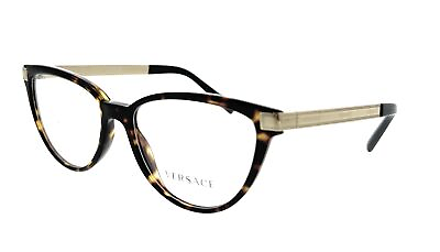 #ad Versace 0VE3271 108 Dark Havana Cat Eye Ladies Eyeglasses
