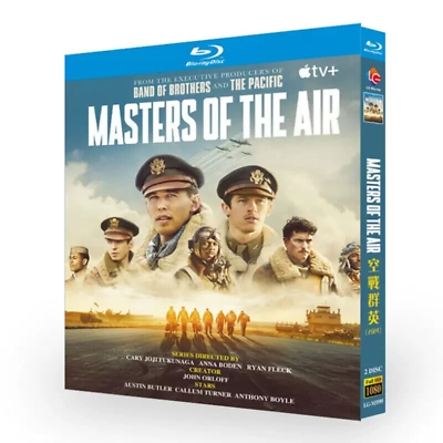 #ad Masters of the Air 2024 TV Series Blu ray 2 Disc All Region free English Boxed