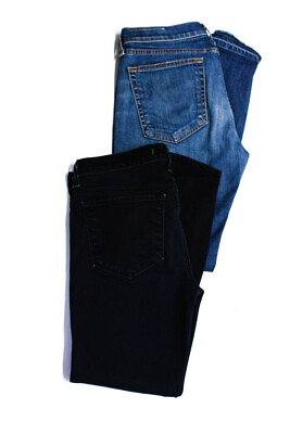 #ad J Brand Rag amp; Bone Jean Womens Dark Wash Dre Skinny Jeans Blue Size 26 Lot 2