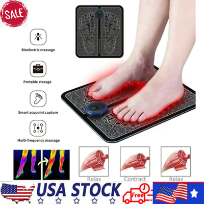 #ad US Foot Massager Foot Nooro Neuropathy Fee for Circulation and Pain Relief New