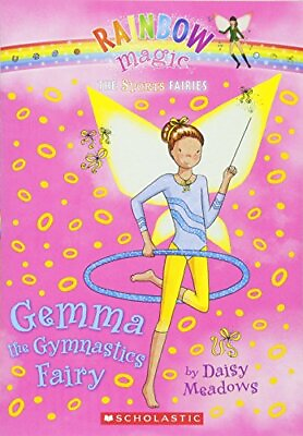 #ad Gemma the Gymnastics Fairy Rainbow Magic: Sports Fairies #7 by Daisy Meadows