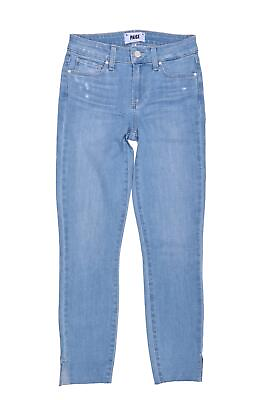#ad Verdugo Mid Rise Ultraskinny Jeans Light Blue Wash size 24