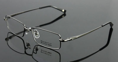 #ad Agstum 100% Pure Titanium Spectacles Men#x27;s Full Rim Optical Eyeglass Frame