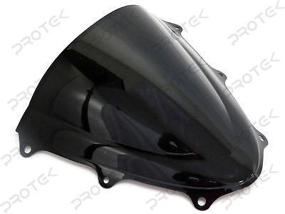 #ad ABS Smoke Black Double Bubble Windscreen Windshield 2011 2021 Suzuki GSXR600 750