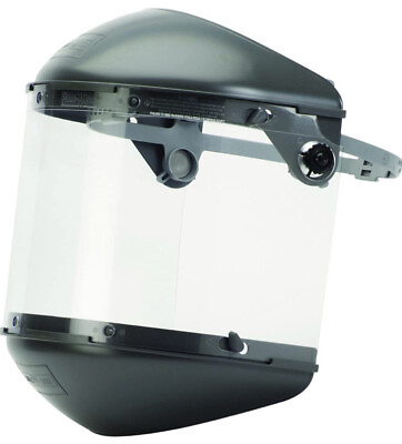 #ad Honeywell Fiber Metal Clear Visor Face shield #FM5400DCCL BRAND NEW