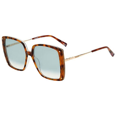 #ad Missoni Women#x27;s Sunglasses Havana Green Plastic Butterfly Frame MIS 0002 S 02NL