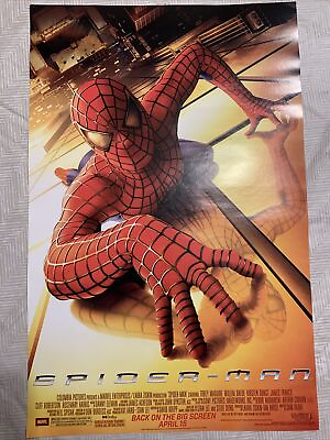 #ad Spider Man 2002 Re Release Collectible Poster 2024