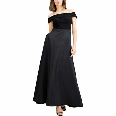 #ad WEAR IT WITH Adrianna Papell Off The Shoulder Mikado Gown 8