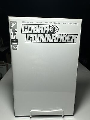 #ad Cobra Commander #1 Cover G Blank Sketch Variant Image Comics 2024