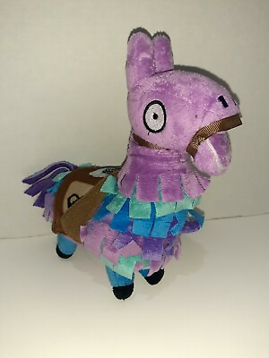 #ad Fortnite 7 Inch Loot Llama Pinata Plush Stuffed Animal Purple Toy Game
