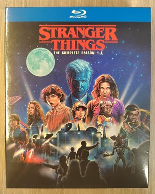#ad STRANGER THINGS: The Complete series Season 1 4 on Blu Ray TV Series