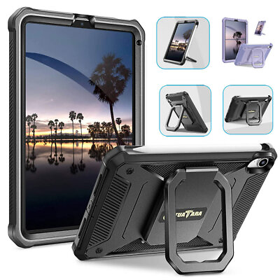 #ad Shockproof Case for iPad Mini 6th 2021 Rotating Rugged Cover w Screen Protector