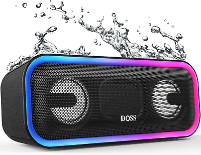 #ad Bluetooth Speaker DOSS Soundbox Pro Wireless Pairing Speaker with 24W Stereo S