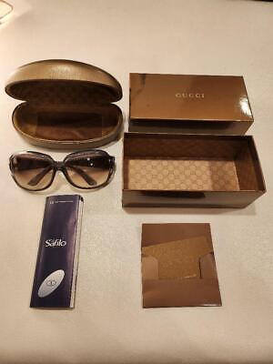#ad GUCCI Sunglasses Sunglasses case box etc.