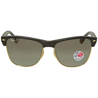 #ad Ray Ban Clubmaster Oversized Polarized Grey Gradient Square Men#x27;s Sunglasses $148.49