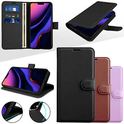 #ad For iPhone 11 Pro Max Case Slim Protective Wallet Flip Card Soft Leather Cover