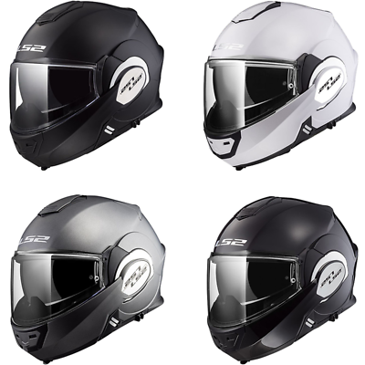 #ad 2024 LS2 Valiant Solid Modular Motorcycle Helmet Helmet Pick Size amp; Color