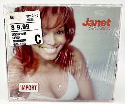 #ad Janet Jackson : Go Deep New CD Maxi Single Import * SEALED *