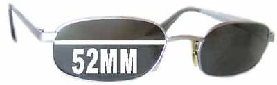#ad SFx Replacement Sunglass Lenses Fits Ray Ban Bamp;amp;l W2321 52mm Wide