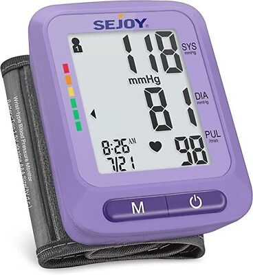 #ad Digital Wrist Blood Pressure Monitor Automatic BP Machine Heart Rate Detection