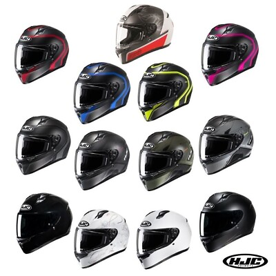 #ad 2024 HJC C10 Full Face Street Motorcycle Riding Helmet Pick Size amp; Color